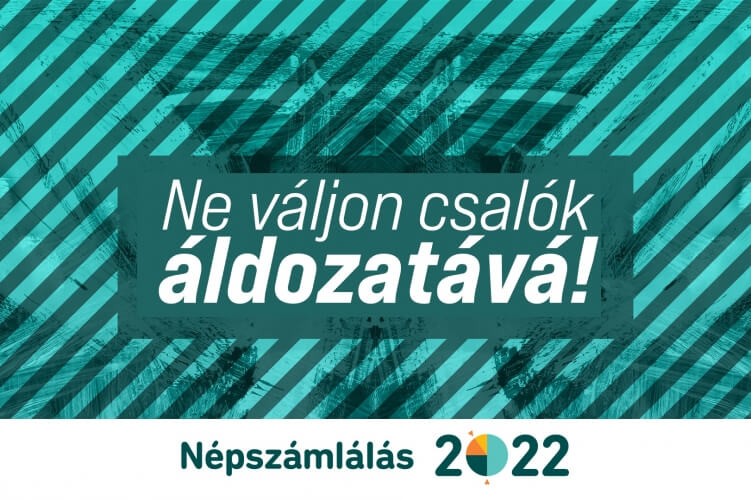 Ne váljon csalók áldozatává a népszámlálás során plakát