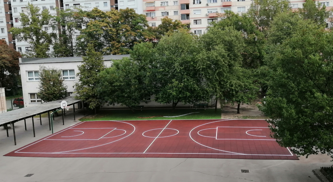 Hunyadi iskola sportpályája