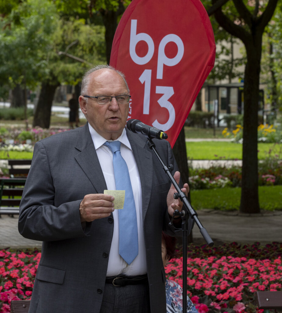 Dr. Tóth József beszéde az egynyári virágbemutatón