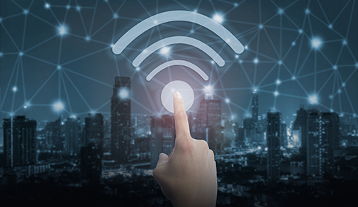 wifi hálózatról egy kép