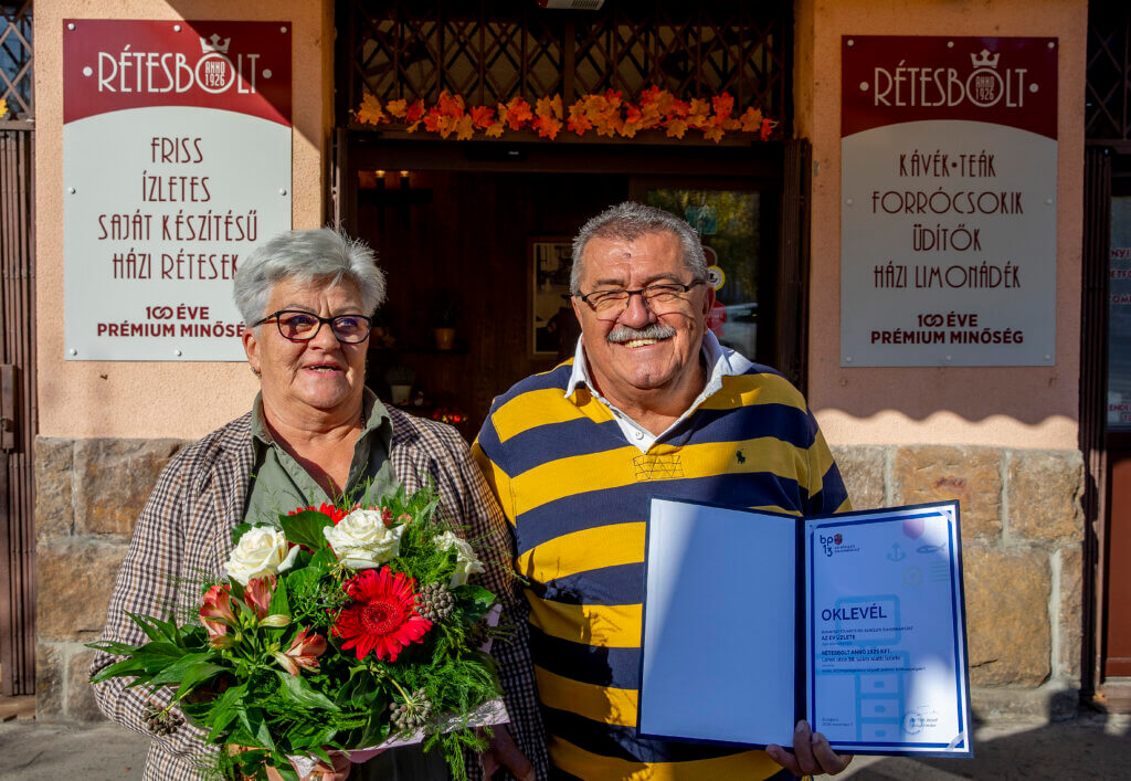 Év üzlete díj 2025