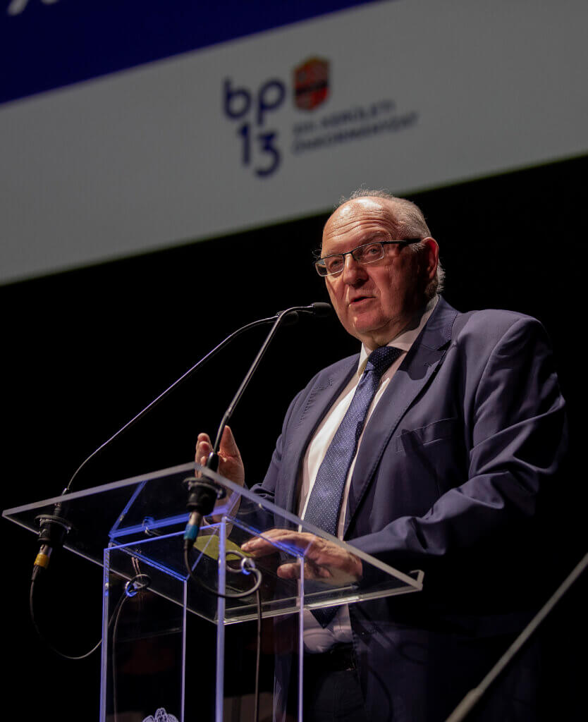 Dr. Tóth József polgármester a Szociális Munka Napján