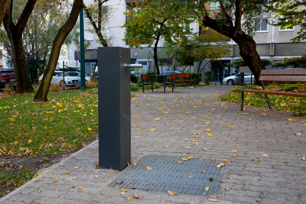 Ivókut a Gogol utcai pihenőkertben