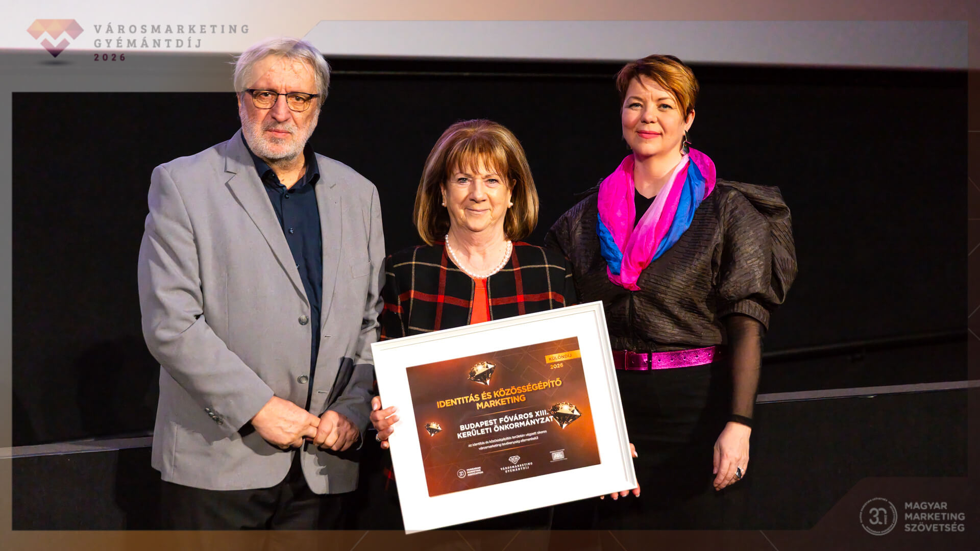 Városmarketingért különdíjat is kaptunk a 17 Gyémánt Díj mellé kiemelt képe