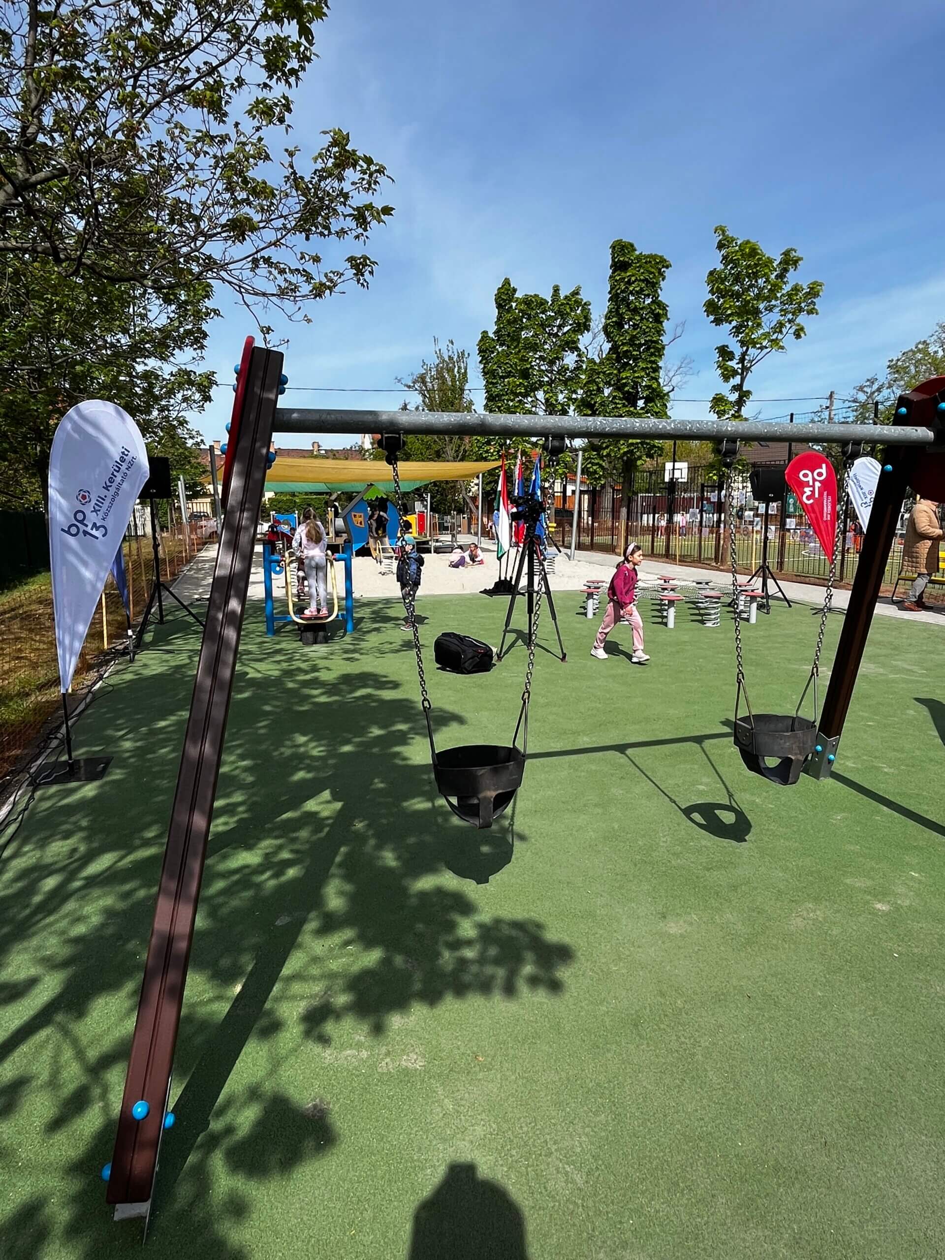 Játszótér, sportpálya, fitneszpark: újjászületett a Baba tér kiemelt képe