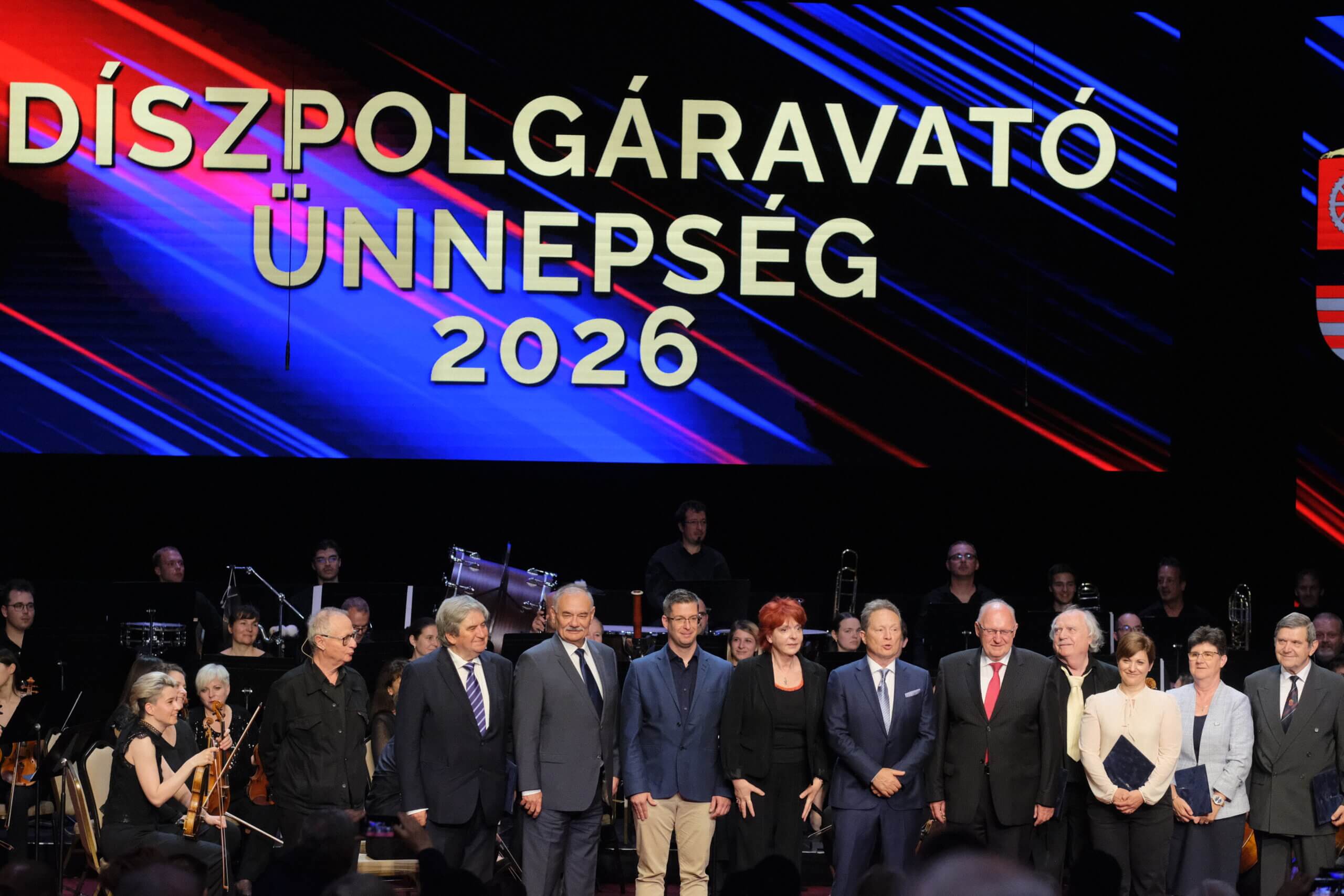 Új díszpolgáraink 2026-ban: Geszti Péter, Hernádi Judit és Karsai Dániel kiemelt képe