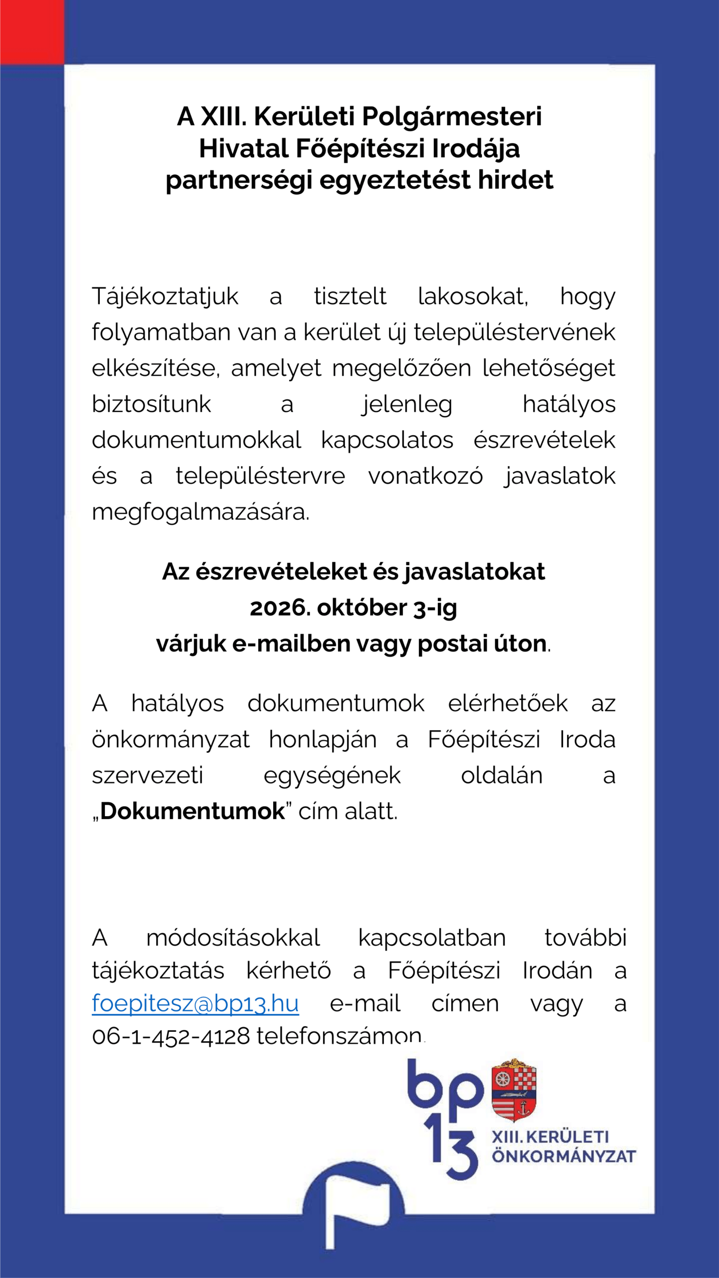 Felhívás partnerségi egyeztetésre: településterv készítése kiemelt képe